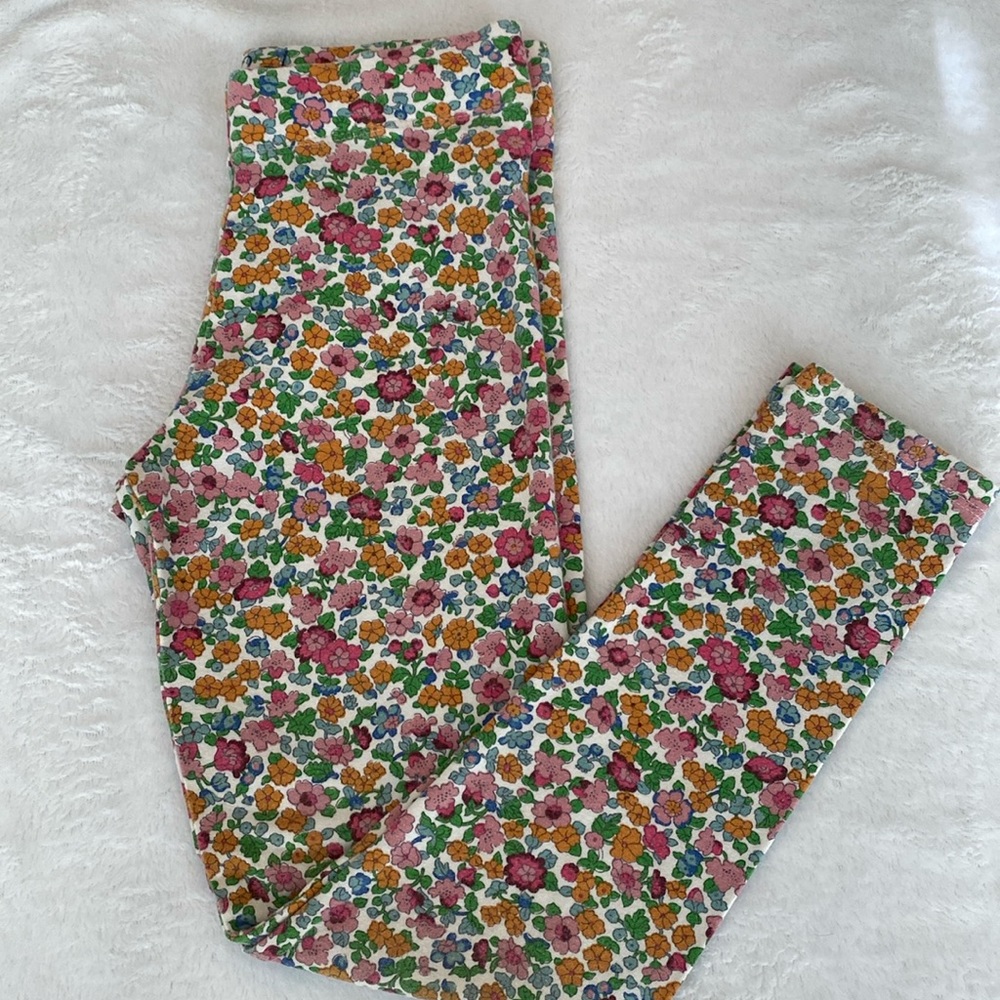 COPY - BODEN Girls Stretch Leggings Floral, Size 8-9 (134cm) Soft, Comfy, EUC